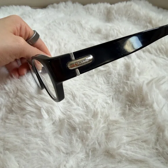 Chloe Black Eyeglass Frame - Picture 7 of 9
